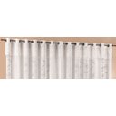Ver imagem 4 de Cortina Decorativa Tecido de Renda Floral Para Varao Normal Quarto ou Sala Moderna Tamanho 4,00 X 2