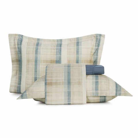 Jogo de Cama King Altenburg 4 Peças Toque Acetinado Linen