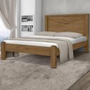 Ver imagem 2 de Cama Queen Size Rústica com Cabeceira Jasmim Cedro