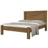 Cama Queen Size Rústica com Cabeceira Jasmim Cedro - 1