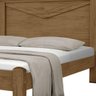 Cama Queen Size Rústica com Cabeceira Jasmim Cedro - 3