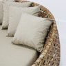 Chaise Sofá Concha Essencial Bola 1,80m de Diâmetro em Fibra para Área Externa Jardim Varanda Sala - 6