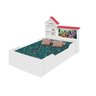 Cama Infantil Lilly Com Casinha Fadas Tinker Bell 5093 - 1
