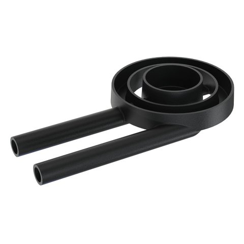 Queimador Duplo Fogão Industrial de Ferro Fundido N02 17,4cm