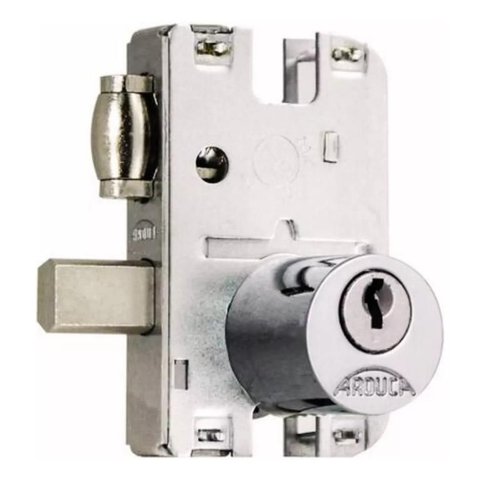Miolo 1520 Rolete Arouca Cilindro 2 Chaves p/ Fechadura Porta Pivotante Vidro
