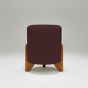 Ver imagem 6 de Kit 2 Puffs Decorativos Eloah Suede Redondo Assento Extra para Sala Quarto Pufe com Pés de Madeira
