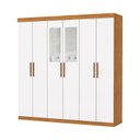 Ver imagem 2 de Guarda Roupa 6 Portas com 2 Espelhos Perla -grand Line