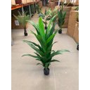 Ver imagem 2 de Planta Artificial Dracena Toque Real Premium Decoração 1.40m