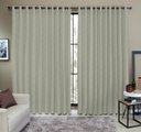 Ver imagem 2 de Cortina Tecido Rustico 6,00M x 2,30M Semi Blackout Verde Oliva
