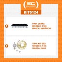 Ver imagem 2 de KIT - Chapa Gás Inox 120 cm C120 + Kit Gás - Venâncio
