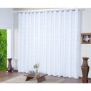 Ver imagem 3 de Cortina Jacquard para Sala 400x250 Ótimo Caimento Admirare:branca