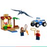 Brinquedo Lego Infantil Jurassic World Dominion Perseguição Do Pteranodonte 94 peças Crianças 4 - 5