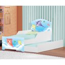 Ver imagem 2 de Mini Cama Infantil com Auxiliar Pop Pipa no Céu com Colchões