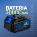 Ver mais imagens de Martelete Rompedor Brushless 2.3 Joules Impacto Recarregável 2 Baterias Maleta e Acessórios