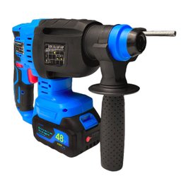 Martelete Rompedor Brushless 2.3 Joules Impacto Recarregável 2 Baterias Maleta e Acessórios - 7