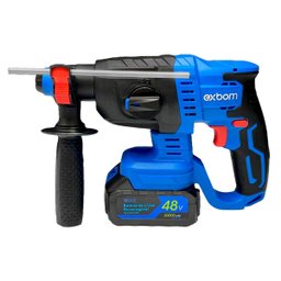 Martelete Rompedor Brushless 2.3 Joules Impacto Recarregável 2 Baterias Maleta e Acessórios - 9