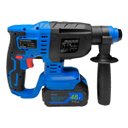 Ver imagem 5 de Martelete Rompedor Brushless 2.3 Joules Impacto Recarregável 2 Baterias Maleta e Acessórios