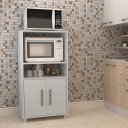 Ver imagem 1 de Torre Quente com 2 Portas Branco Lilies Móveis