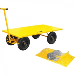 Carrinho plataforma metálico 600 kg Vonder