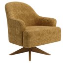 Ver imagem 1 de Poltrona Decorativa Naomi Base Giratoria Linho Color Trend Tca 219 Moll