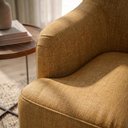Ver mais imagens de Poltrona Decorativa Naomi Base Giratoria Linho Color Trend Tca 219 Moll