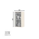 Ver imagem 3 de Aéreo 35CM Henn 1 Porta Connect C51-139 Off White SE