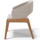 Ver imagem 7 de Kit 03 Cadeiras de Jantar e Estar Living Estofada Lince L02 Bouclê Bege - Lyam Decor