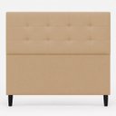 Ver imagem 5 de Cabeceira Decorativa Ivy para Cama de Casal 140 cm Suede Nude