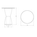 Ver imagem 5 de Conjunto 2 Cadeiras 2 Bancos 1 Mesa Bloom Preto