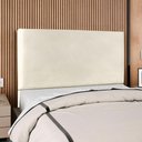 Ver imagem 2 de Cabeceira Queen 160 Cm com Frame Luna Corino Bege Artte