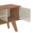 Ver imagem 4 de Rack para Tv até 50 Polegadas Frank Cinamomo/off White - Artely
