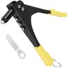 Alicate Rebitador Profissional Rebitadeira Manual com 4 Bicos Consertos e Reparos em Geral - 1
