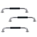 Ver imagem 1 de Barra de Apoio 40cm Inox Suporte Antiderrapante Kit 3 Unidades Idoso Deficiente Banheiro Box Seguran