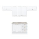 Ver imagem 1 de Cozinha Modulada Americana 5 Peças Branco Hp - Henn