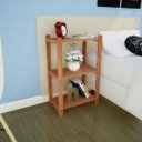 Ver imagem 1 de Estante Multiuso Madeira Maciça 3 Prateleiras Colors