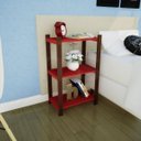 Ver imagem 1 de Estante Multiuso Madeira Maciça 3 Prateleiras Colors