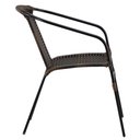 Ver imagem 4 de Jogo 4 Cadeiras Floripa e Mesa com Tampo Ripado em Alumínio - Piscina, Área, Jardim