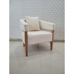 POLTRONA DECORATIVA VALENTINA LUXO DORA BELA - LINHO 1002 - 4