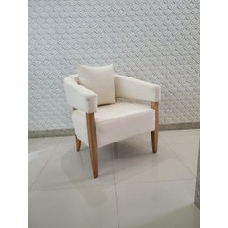 POLTRONA DECORATIVA VALENTINA LUXO DORA BELA - LINHO 1002 - 6