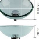 Ver imagem 3 de Cuba de Vidro Quartzo Morion 30cmx10cm Astra