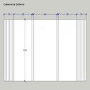 Ver imagem 4 de Cabeceira Cama Solteiro Ripada 1,60m Prt 100% Mdf Casa Lar Cor:prata