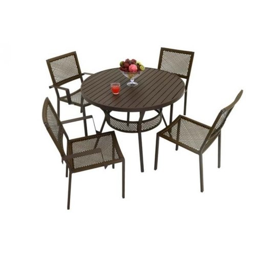 Conjunto de mesa para área gourmet, sala, cozinha e jardim - Sarah Móveis