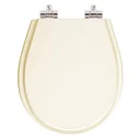 Ver imagem 1 de Assento Sanitário Poliester com Amortecedor Avalon Bone (Bege Claro) para Vaso Ideal Standard