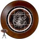 Ver imagem 3 de Cj Mesa Madeira Azulejo 60cm - Bistrô Fixa 78cm + 4 Cadeiras 43 - Natural - Coffee