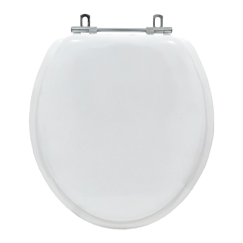 Tampa de Vaso Almofadada Convencioanal | Oval | Universal | 1.6gpf 6lpf Branco para bacia Deca