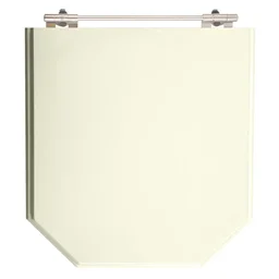 Tampa de Vaso Poliester Atrium Bege Claro para bacia Incepa - 1