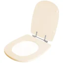 Ver imagem 2 de Tampa de Vaso Poliester Paris Bege Claro para bacia Ideal Standard