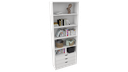 Ver imagem 1 de Armário Misto Prateleira Gaveta M34 100% Mdf (closet, Loja) Vetorial Móveis