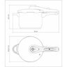 Panela De Pressão Para Fogão Indução 6 L Solar Tramontina - 4