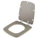 Ver imagem 2 de Assento Sanitário Poliester Soft Close Boss Gris (Cinza Fosco) para vaso Incepa
